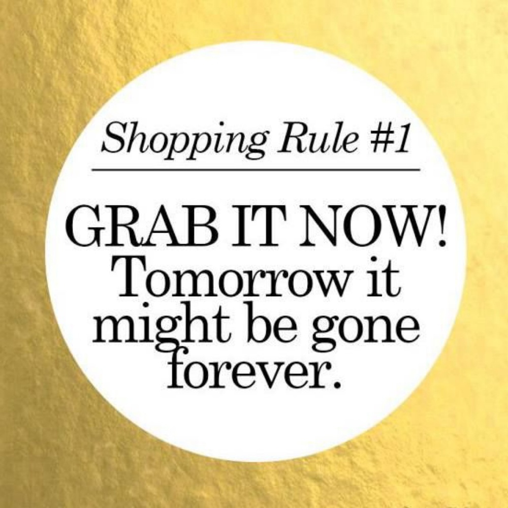 😥 SO TRUE! Shopping Rule #1 #PoshMark